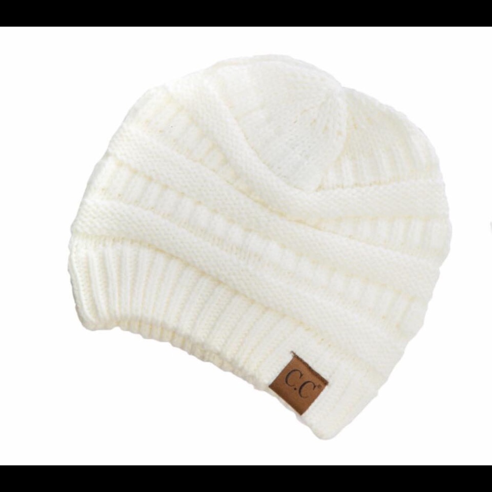 Classic C.C. Beanies - Off White